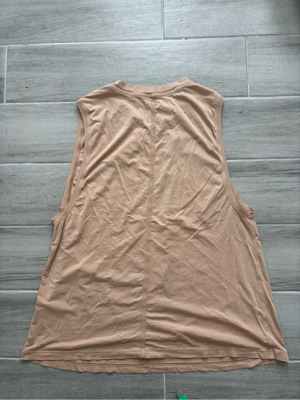 Lululemon All Yours Tank Top Tan Size 8
